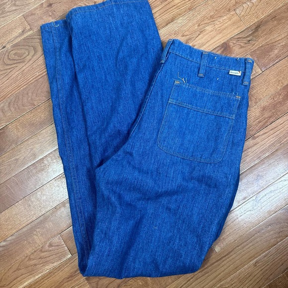 Wrangler Other - Vintage 70s Wrangler Boot Cut Jeans 34 X 34
